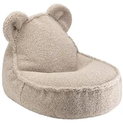 Wigiwama Bear Beanbag / Sitzsack Bär, Farbe: Biscuit
