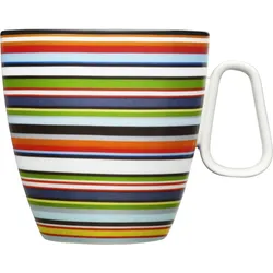 Origo Becher orangefarben mit Henkel