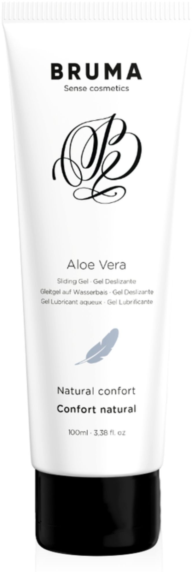 Aloe Vera Gleitgel | wasserbasiert, lange Gleitfähigkeit Bruma 100 ml