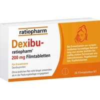 Ratiopharm Dexibu-ratiopharm 200 mg Filmtabletten