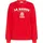 Kaffe KAberta Sweatshirt Rot/Weiß XS
