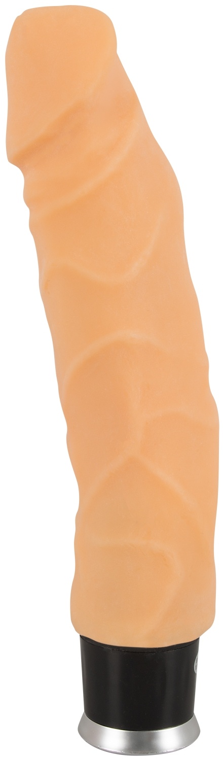 Nature Skin Big Vibe Dildo-Vibrator 23,5 cm - Beige - Beige