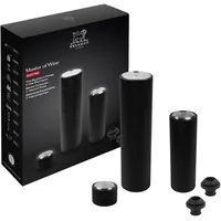 Peugeot Geschenk-Set MASTER OF WINE mit Korkenzieher und Vakuumpumpe