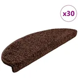 vidaXL Stufenmatten 30 Stk. Braun 65x21x4 cm