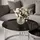lookway LORI Schwarz/ Silber Glas 70 x 48 cm
