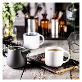 Maxwell & Williams Tint Teekanne Hellblau, Porzellan, Edelstahl - Hellblau