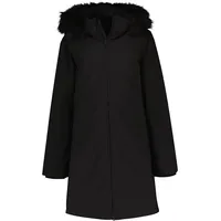 CMP COAT ZIP HOOD, 33K3556F, Basic Black, D40, Woman