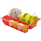 Ecoiffier 0606 Kleines Geschirrset im Abtropfgitter