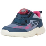 Superfit Rush Sneaker, Blau/Pink 8010, 38 EU Weit