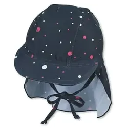 Sterntaler Schirmmütze mit Nackenschutz Biene marine, 43 cm