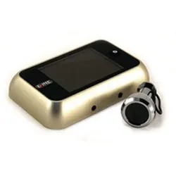 Digitaler Türspion JY8001 3,5" silber Blickwinkel 110° ohne Logo