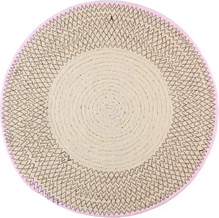 Tischset Papiergarn Durchmesser 38cm