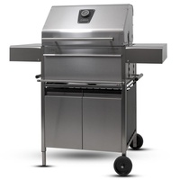 Holzkohlegrill Edelstahl Premio III Allrounder | Grill Made in Germany