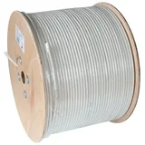 Axing Koaxialkabel geschirmt, 500 m weiß,