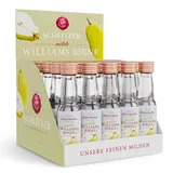 Schlitzer Milde Williams Christ Birne Minis – Authentischer Birnengeschmack in praktischen Shot-Fläschchen (25 x 0,02L) – Handgefertigter Birnenbrand für Genießer & Geschenkideen