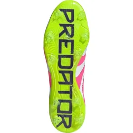 adidas Predator Pro FG Herren Cloud White/Lucid Pink/Lucid Lemon 43 1/3