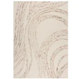 KADIMA DESIGN Handgetufteter Wollteppich, - Natürliche Töne - `Humber`. Farbe: Natur-Orange, 160x230 cm, | Kadima Design