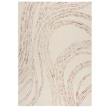 KADIMA DESIGN Handgetufteter Wollteppich, - Natürliche Töne - `Humber`. Farbe: Natur-Orange, 160x230 cm, | Kadima Design