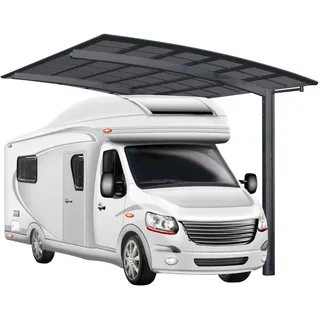 Ximax Runddach-Einzelcarport Portoforte Caravan Typ 60 Standard Schwarz