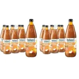 hohes C Mildes Frühstück (6 x 1l), 100% Saft, Orange, Ananas, Apfel, Acerola, Vitamin C, ohne Zuckerzusatz, weniger Säure, vegan, mit recyceltem PET (Packung mit 2)