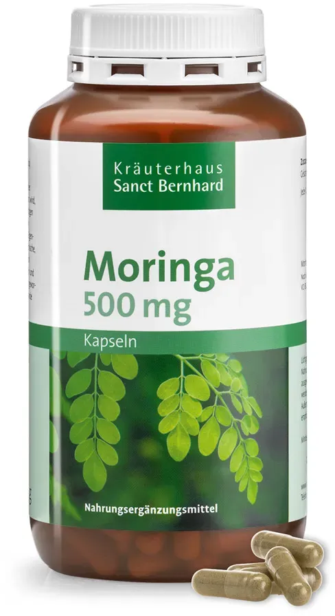 Capsule di Moringa 500 mg - 144 g