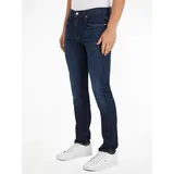 Tommy Hilfiger Slim-fit-Jeans »SLIM BLEECKER PSTR«, Gr. 40 Länge 32, benton blue Herren Jeans