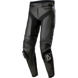 Alpinestars Missile V3, Lederhose - Schwarz/Schwarz - 56