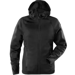 Damen Polartec-Hoodie "CALCIUM" Outdoor - XS - schwarz