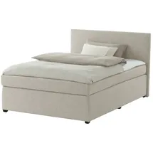 Möbel Kraft Boxspringbett 147 x 200 cm H3 Beige