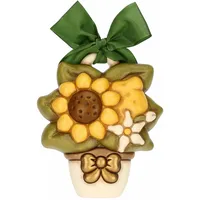 Thun THUN, Formelle mit Sonnenblume und Zitrone aus Keramik,