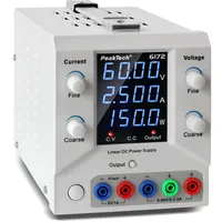 Peaktech 6172 - Labornetzteil 0-60 V / 0 –