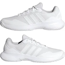 adidas Herren GAMECOURT 2 Tennis Shoes, FTWR White/FTWR White/FTWR White, 40 2/3 EU