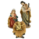 Dekoprojekt Scheuerer Große Krippenfiguren Heilige Familie 4-tlg., ca. 30 cm, K 187-01