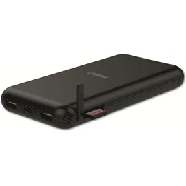 ProUser Powerbank Pro User 20172, 20.000 mAh, 66w, 3-in-1-gerät, Schwarz