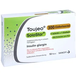 TOUJEO 300 E/ml SoloStar Inj.-Lsg.i.e.Fertigpen 10X1,5 ml