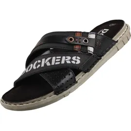 Dockers Pantolette Herren Schwarz 44