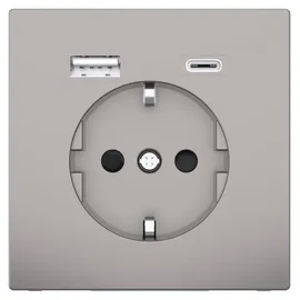 Merten Schuko-Steckdose 1 St. Nickelmetallic