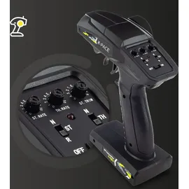 Overmax X-Pace Ferngesteuertes Auto RC Car, 4x4, Geschwindigkeit von 45 kmh, 100m Reichweite, LED-Beleuchtung, unabhängige Federung, große Fahrzeugabmessungen