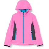 Mädchen Softshelljacke Für Kinder KID G JACKET FIX Hood Lila Fluo-Titan 164