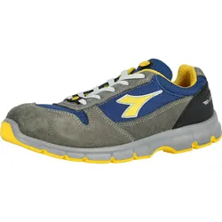 Sicherheitshalbschuhe S1P "RUN TEXT LOW" grau/blau - 43 - grau