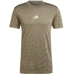 ADIDAS Herren Shirt Gym+ Training Seamless, OLISTR/SHAOLI, M