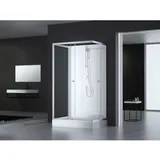 Marwell Komplettdusche White Dream 110 x 80 cm