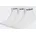 Ankle Socken 3 Paar White Black 40-42