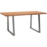 Wohnling Schreibtisch Akazie massiv / Braun