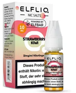 ELFLIQ – Strawberry Kiwi NicSalt Liquid by ElfBar 10ml / 10mg
