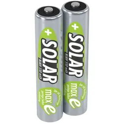 Ansmann Solar - Batterie 2 x AAA - NiMH - (wiederaufladbar)