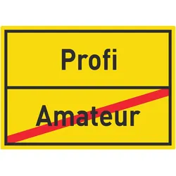 HB-Druck Profi Amateur Aufkleber Ortsaufkleber A9 (37x52mm)