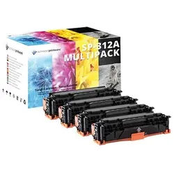 4 Schneiderprintware Toner 30% höhere Leistung ersetzen HP 312A 16.000 Seiten