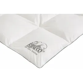 RIBECO Kunstfaserbettdecke RIBECO "Marie", weiß, B:135cm L:200cm, Bezug: 100% Baumwolle. Füllung: 100% Polyester, Bettdecken, Bettdecke 135x200 cm und weitere Größen.