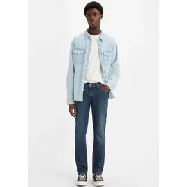 Levi's Slim-fit-Jeans "511 SLIM", Damen, Gr. 30, Länge 30, figure it out adv, Denim/Jeans, Obermaterial: 70% Baumwolle, 28% Lyocell, 2% Elasthan, skinny fit knöchellang, Jeans Slim-fit-Jeans, mit Stretch, Topseller